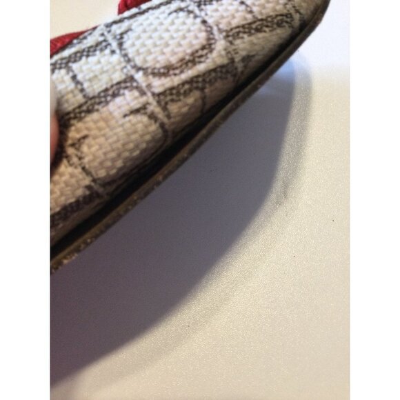 Carolina Herrera Women Cloth Ballet Flats Logo Print Comfort Round Toe Size 39 - Picture 8 of 8